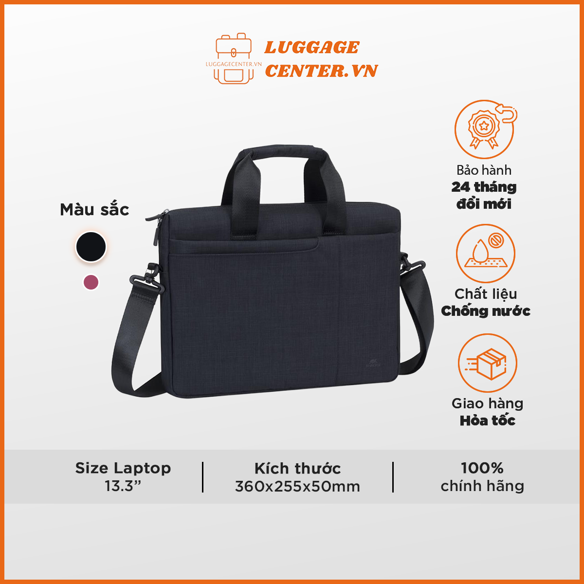 Túi xách dành cho Laptop 13.3" - 14" Rivacase 8325
